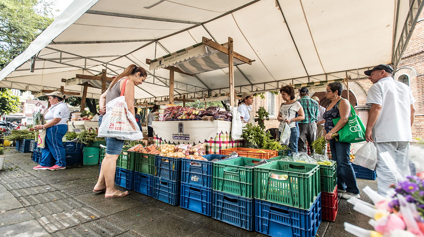 Reparto de productos agrícolas